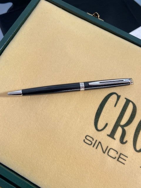 BOLÍGRAFO WATERMAN HÉMISPHÉRE LACA NEGRO