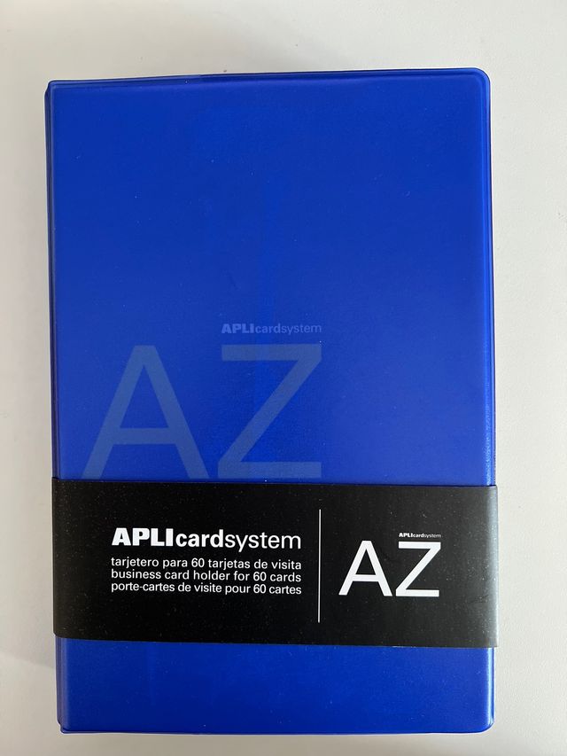 Tarjetero Apli para 60 tarjetas