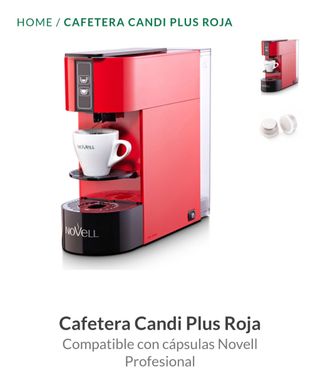 Cafetera de cápsulas profesional de segunda mano en Barcelona en WALLAPOP