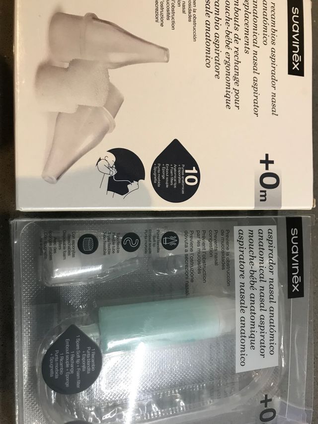 Aspirador nasal y recambios 
