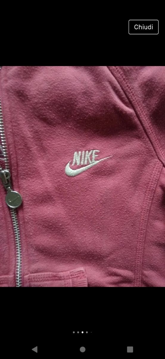 felpa Nike ragazza