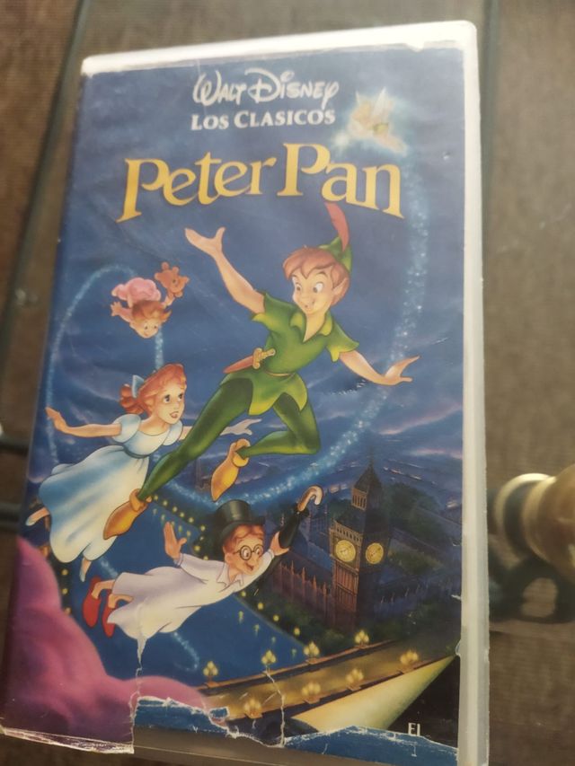Película VHS Peter Pan Disney