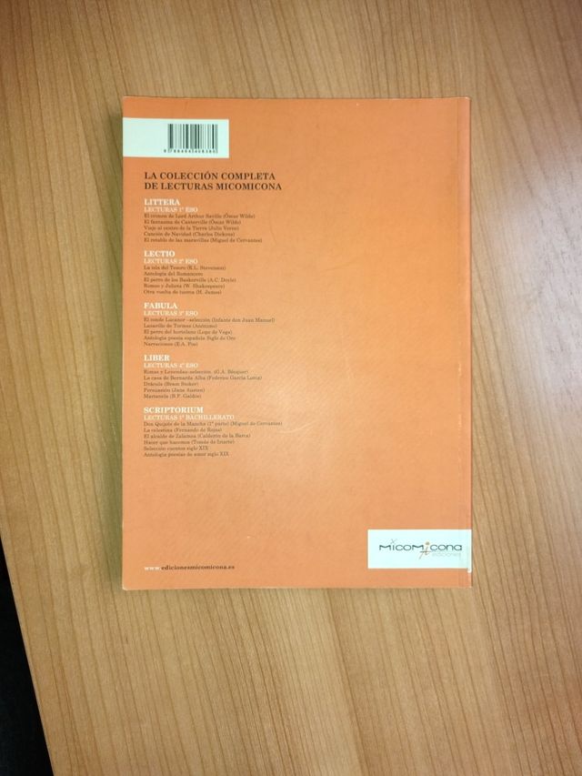 littera lecturas 1°ESO  micomicona 9788494408380