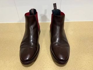 Botines piel marrón talla 42, marca Ángel Infantes de segunda mano por 24  EUR en Valencia en WALLAPOP