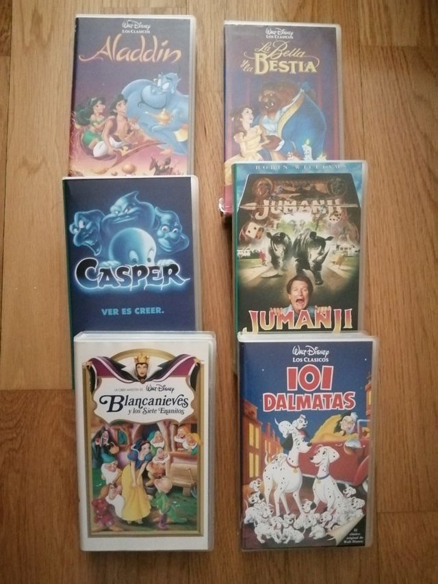 COLECCION PELICULAS VHS DE DISNEY.