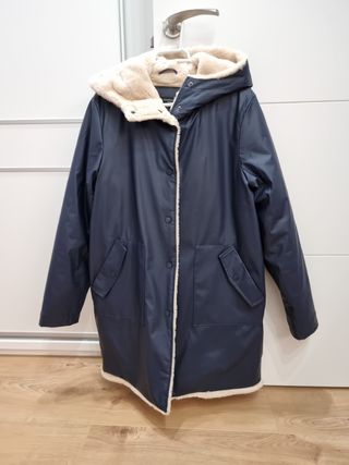 Chubasquero mujer interior pelo de segunda mano por 18 EUR en Elgoibar en  WALLAPOP