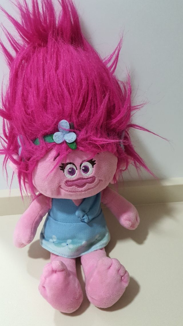 Peluche troll poppy