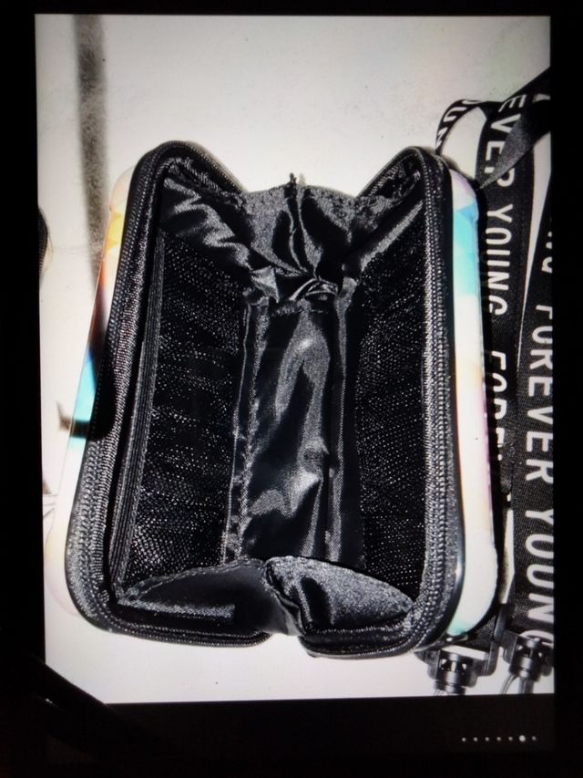 bolso rígido leopardo marrón y de colorido