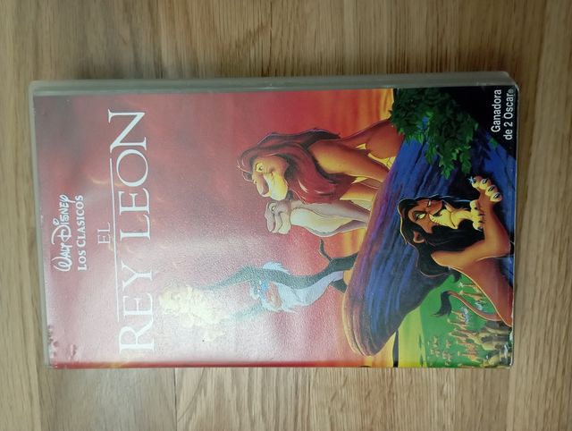 video VHS El Rey Leon