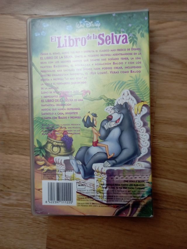 El libro de la selva VHS