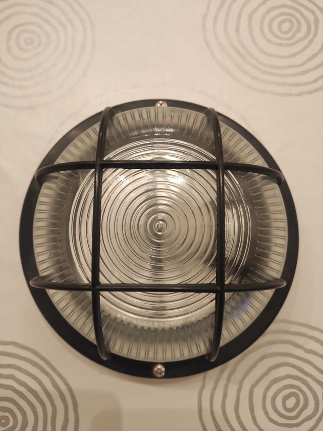 LUZ REDONDA PARA EXTERIORES