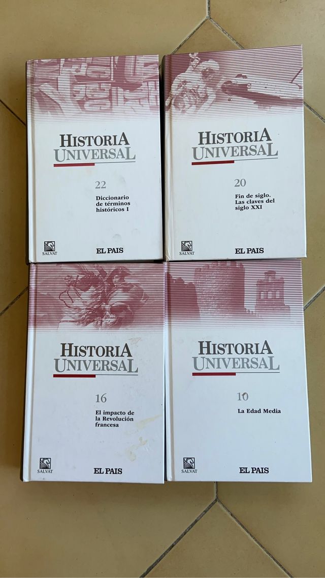 Regalo Historia Universal El Pais 24 tomos