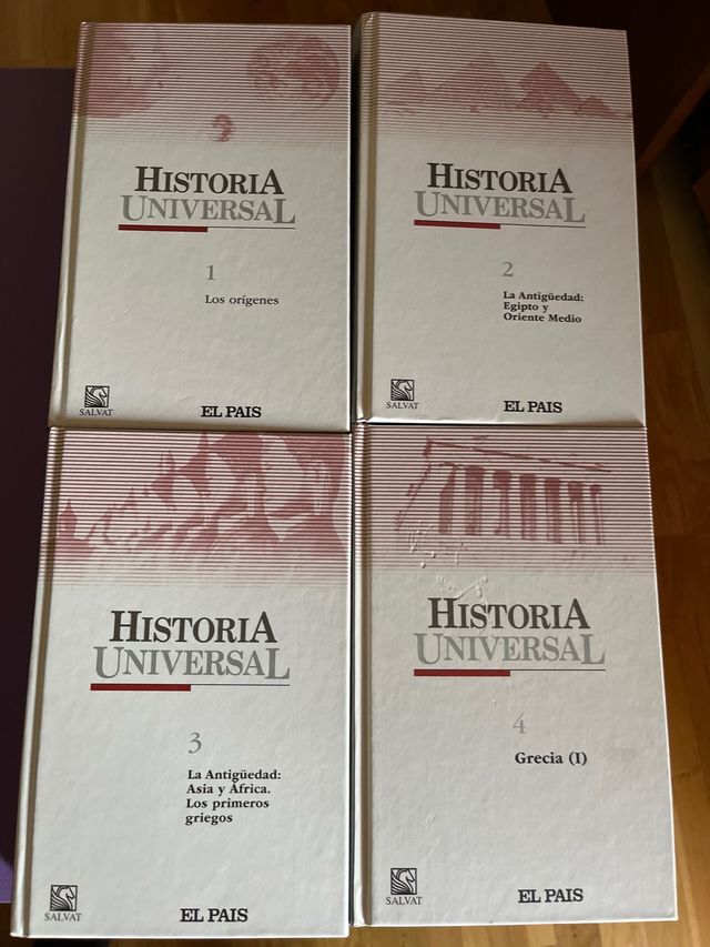 Regalo Historia Universal El Pais 24 tomos