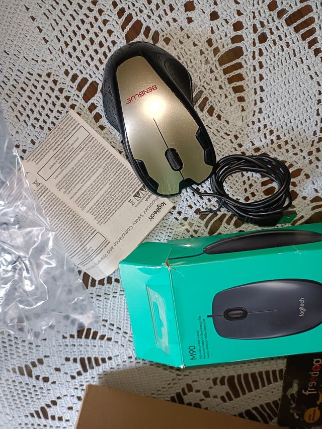 raton con cable ordenador