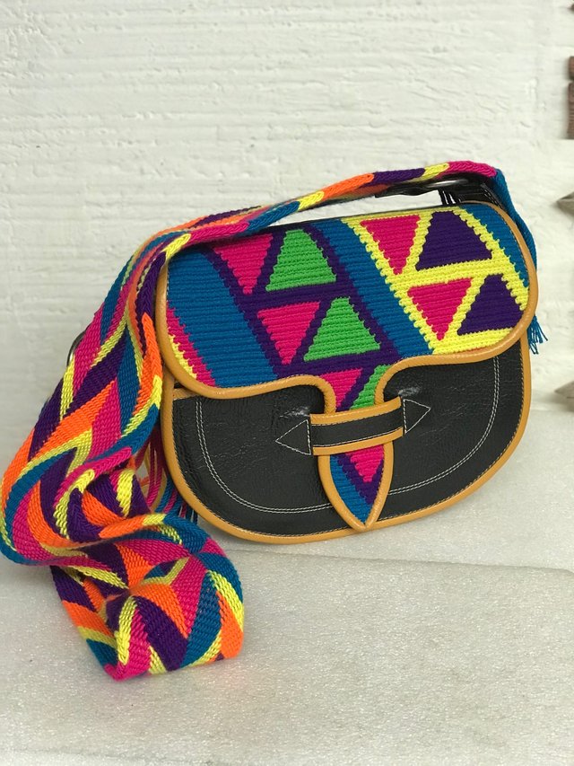 BOLSO PIEL / WAYUU SHN IBIZA NUEVO