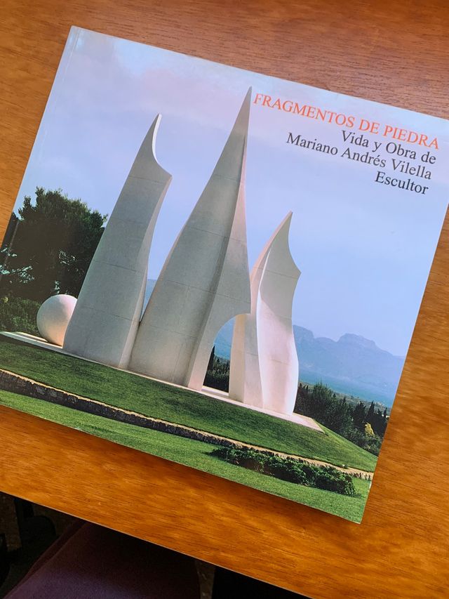 Mariano Andrés Vilella FIRMADO libro de su obra