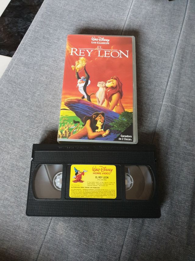 rey leon vhs 