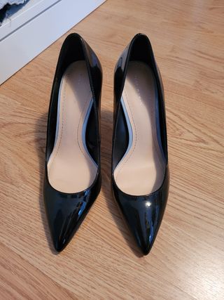 ZAPATO TACÓN SALÓN - Naranja | ZARA España