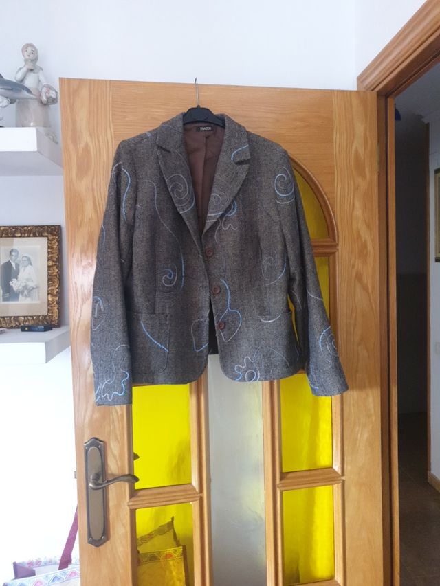chaqueta tweed