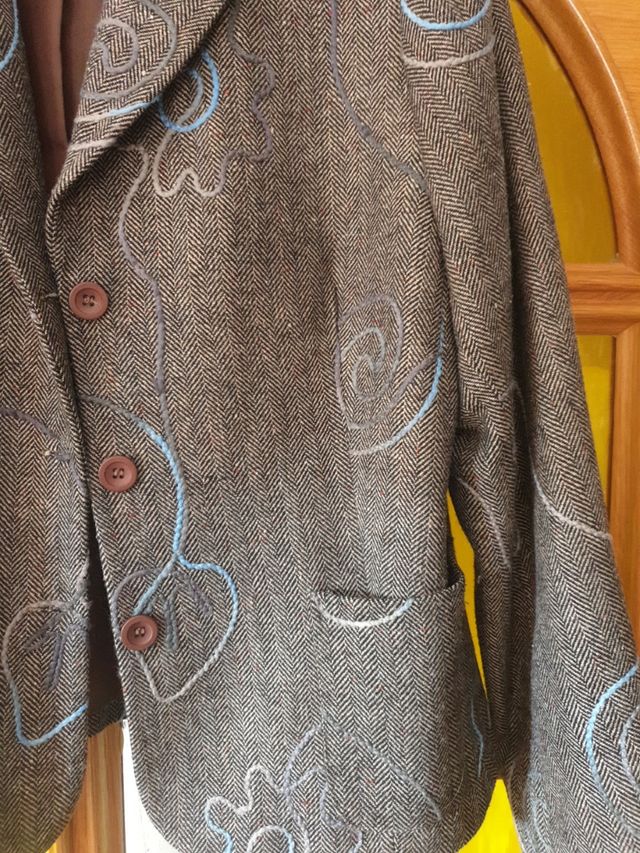 chaqueta tweed