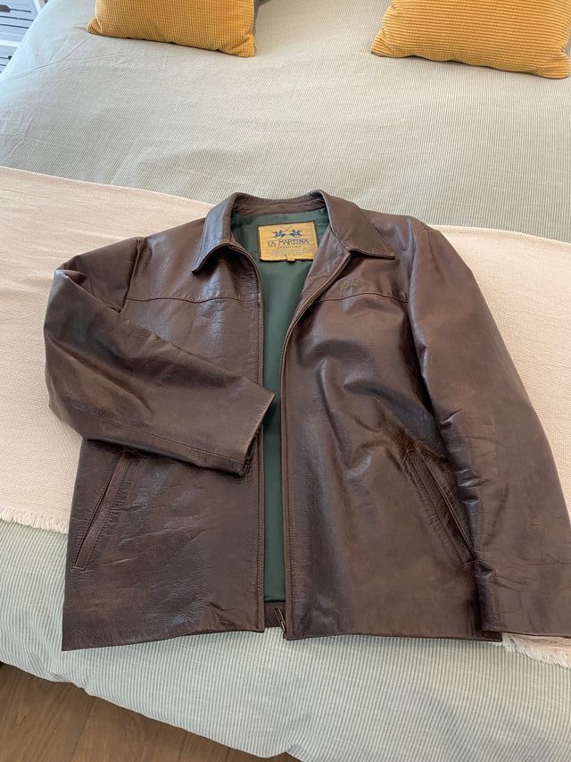 Chaqueta de Cuero LA MARTINA