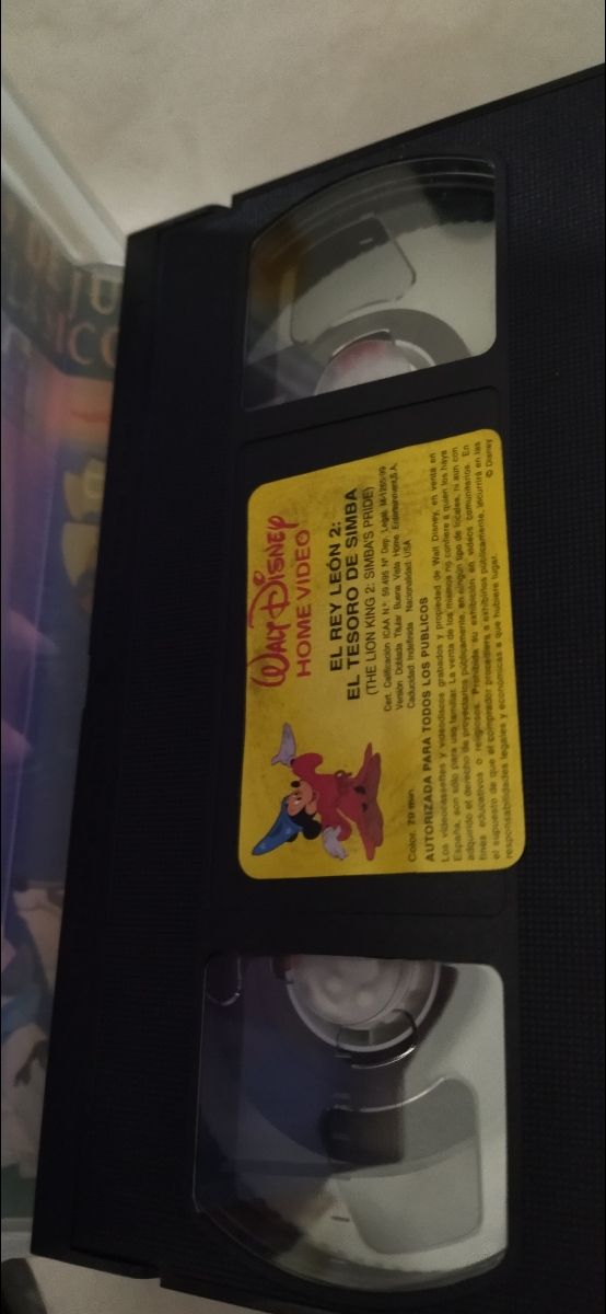 VHS El Rey León 2