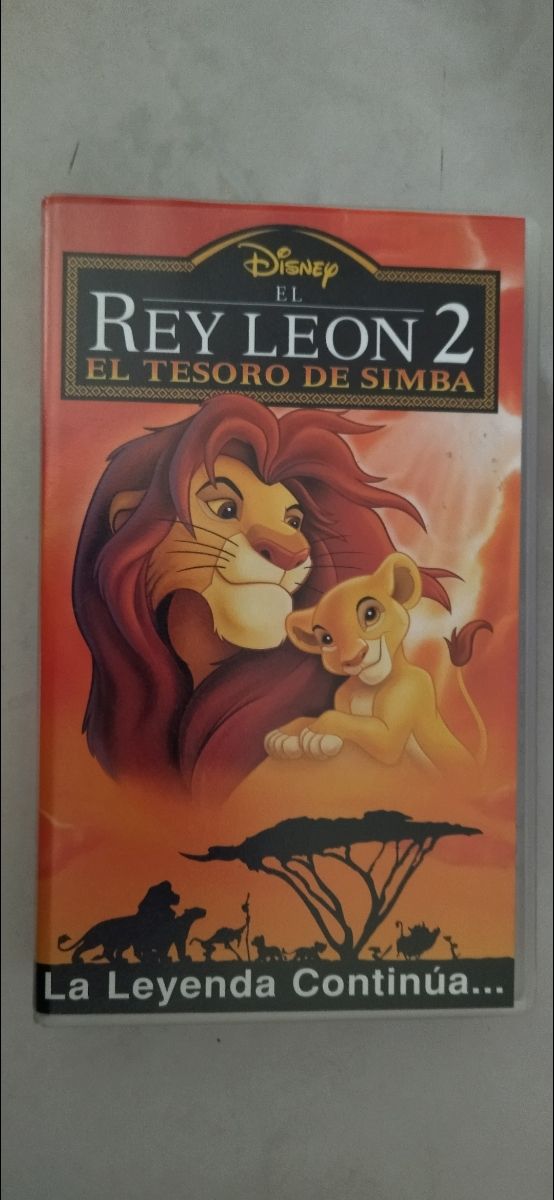 VHS El Rey León 2