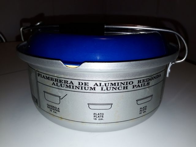 Fiambrera de aluminio