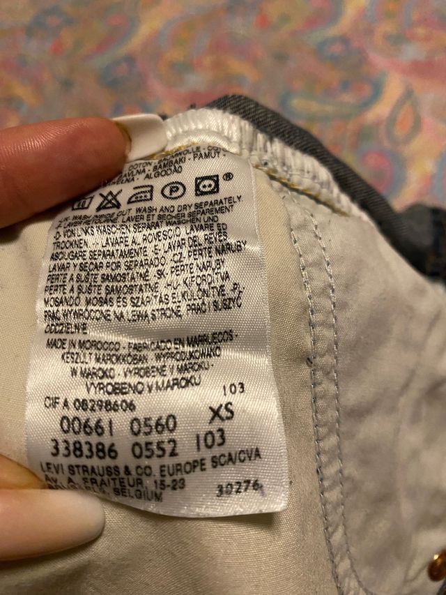 Vaqueros Levis piratas