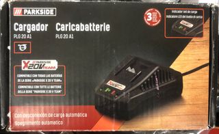 Cargador baterías Parkside de segunda mano por 12 EUR en Leganés en WALLAPOP