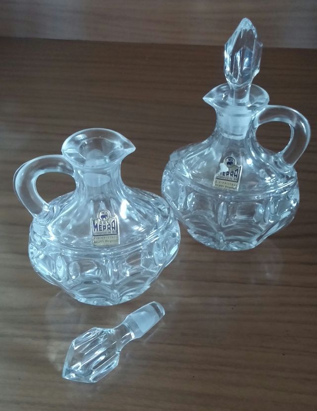 COMPLETO OLIO/ACETO IN CRISTALLO