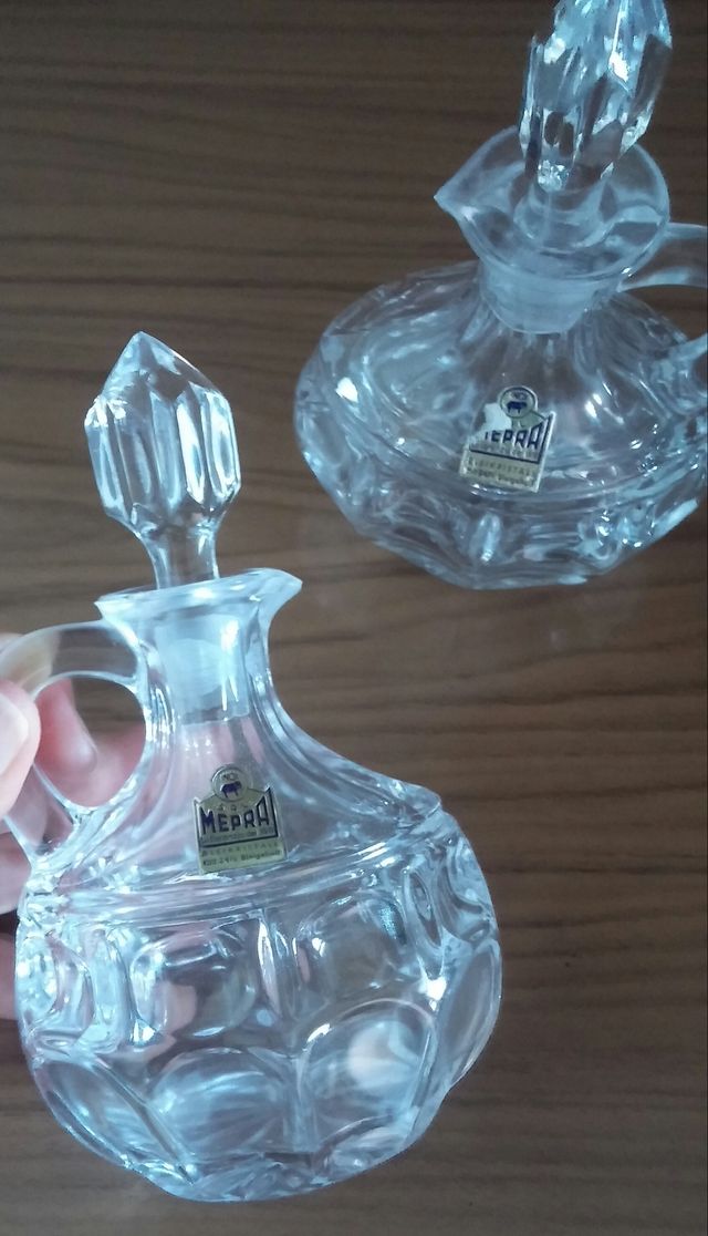 COMPLETO OLIO/ACETO IN CRISTALLO