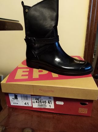 Botas de agua de mujer número 41 de segunda mano por 12 EUR en Mancera de  Abajo en WALLAPOP
