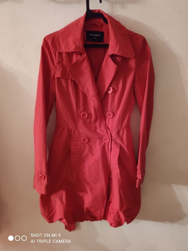 Gabardina Roja de Atmosphere