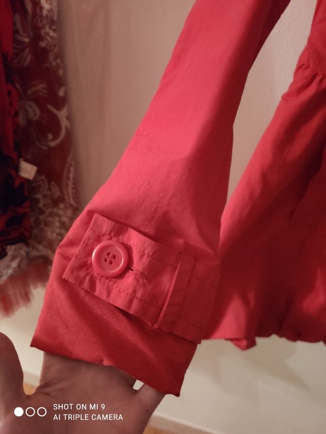 Gabardina Roja de Atmosphere