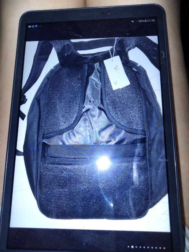 Mochila de seguridad en negro, gris, granate