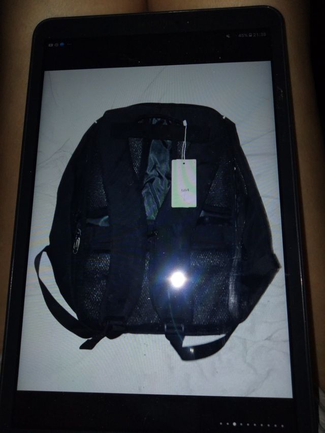 Mochila de seguridad en negro, gris, granate