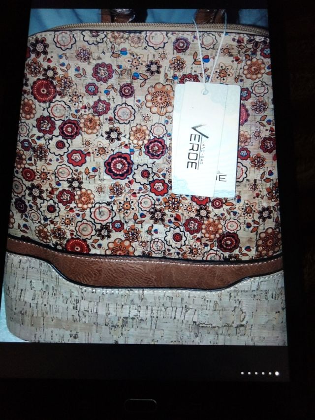 Bolso mochila corcho