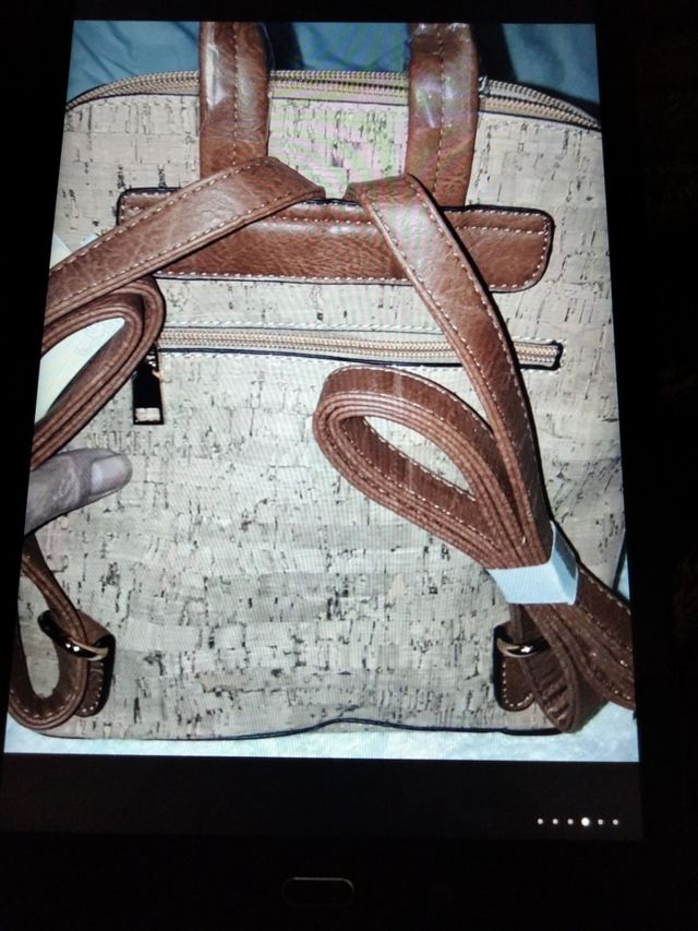 Bolso mochila corcho