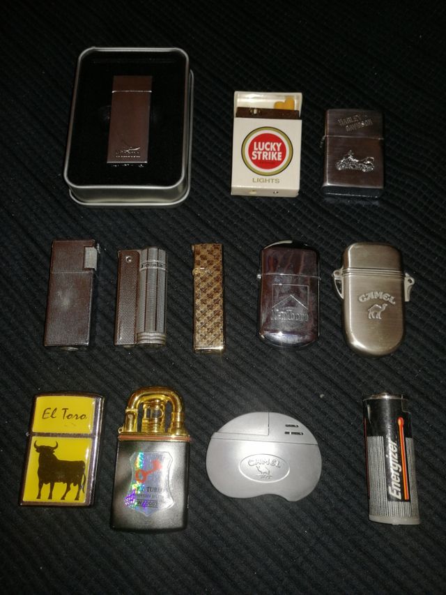 Mecheros varios modelos.