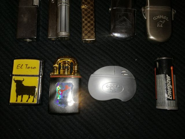 Mecheros varios modelos.