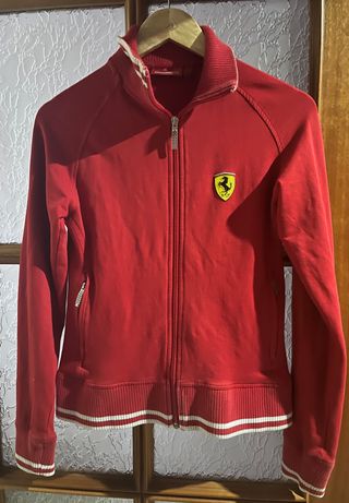 Sudadera con cremallera Scuderia Ferrari - Mujer - Rojo - FANABOX™
