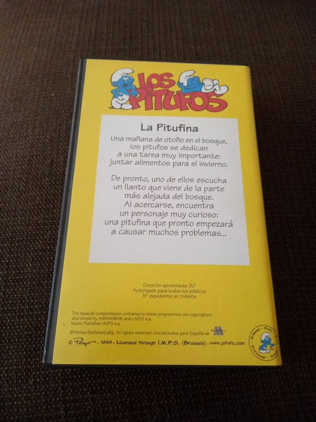 Los pitufos VHS (2)