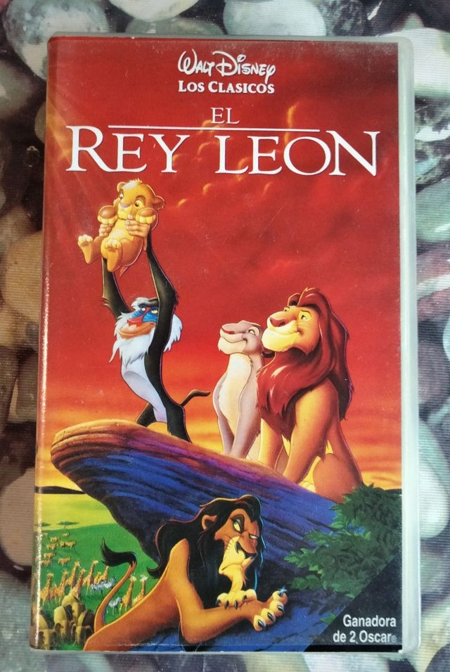 VHS DISNEY EL REY LEON