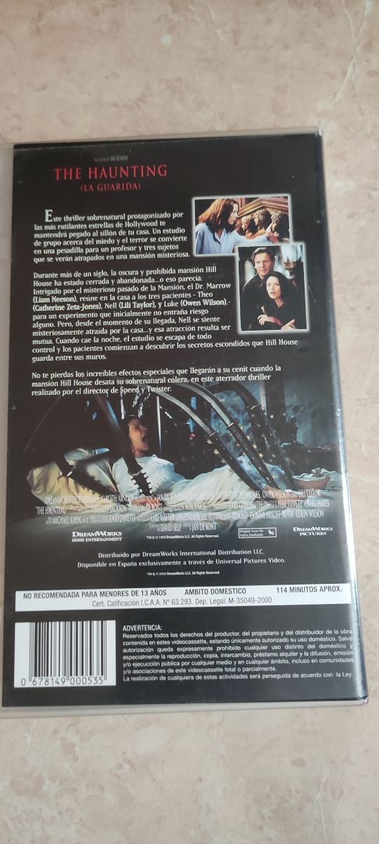 the haunting la guarida VHS