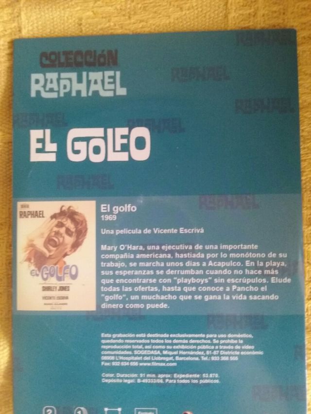 Dvd El golfo