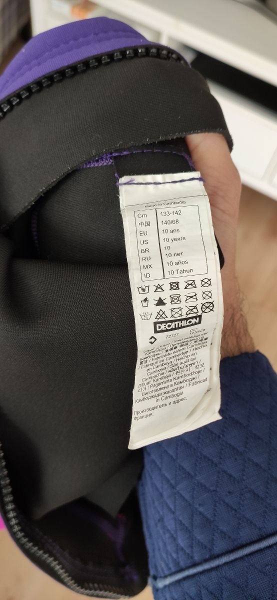 Neopreno  marca Olaian