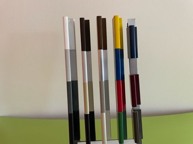 Perfilería de aluminio para enmarcación