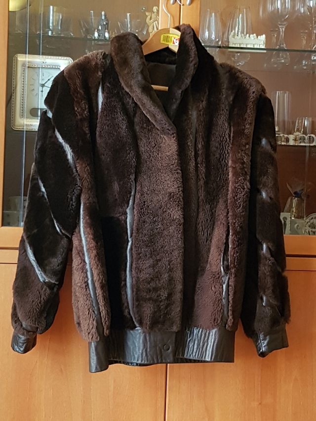 chaquetón de piel - señora