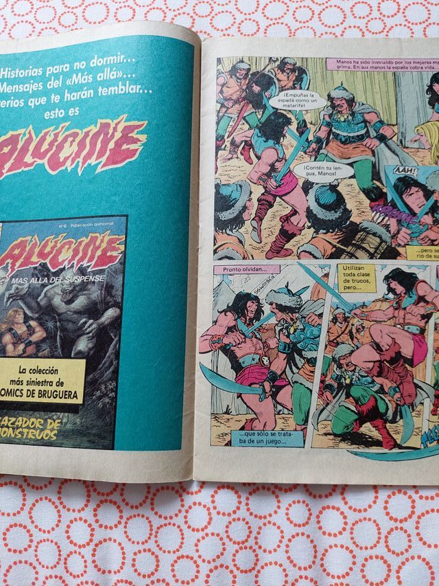 Comic Manos Guerrero Indomito